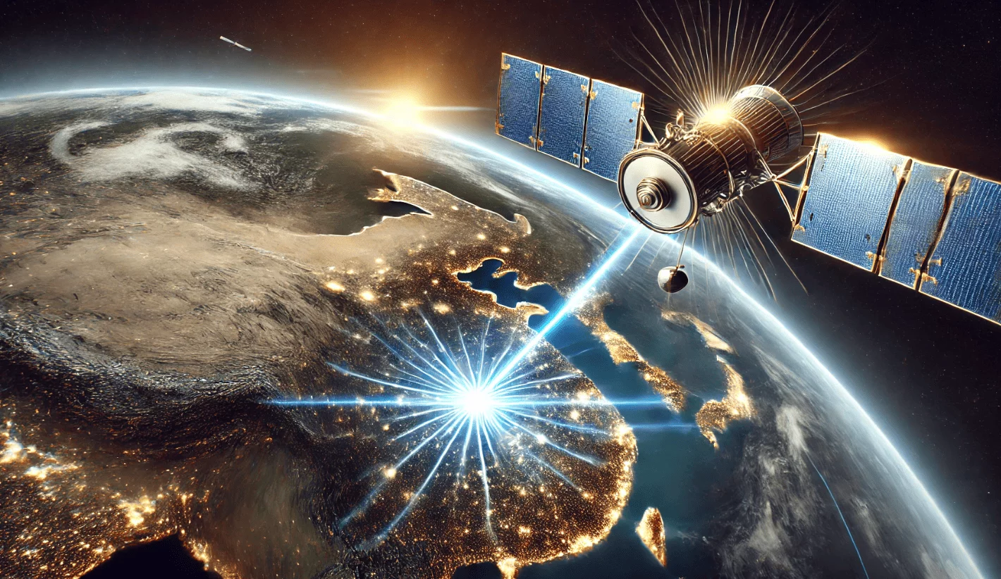 Satellite Quantum Networks